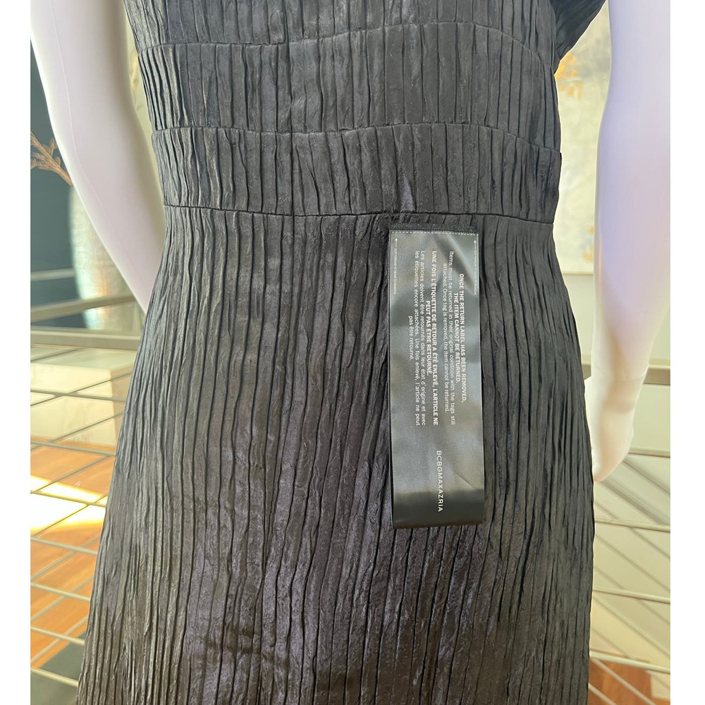 Black Tie-Shoulder Midi Dress - Picture 10 of 14